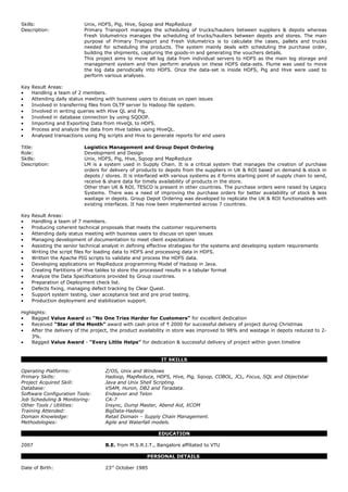 Resume Pdf