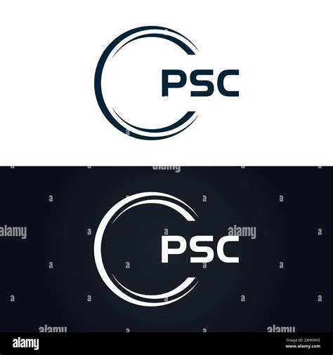 Psc Logo P S C Design White Psc Letter Psc P S C Letter Logo Design