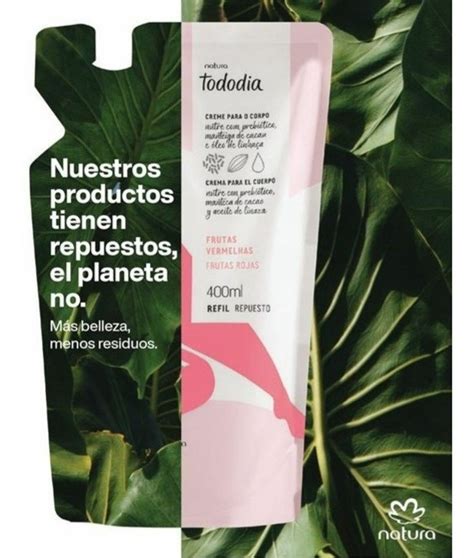 Crema Corporal Mora Roja Y Jabuticaba Tododia 400ml Natura Cuotas Sin