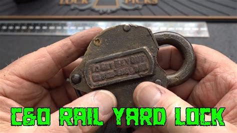 1569 Antique Cando Rail Yard Lock Picked Open Bosnianbills Locklab