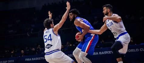 Rd Vence A Italia Y Mantiene Su Invicto En El Mundial De Baloncesto