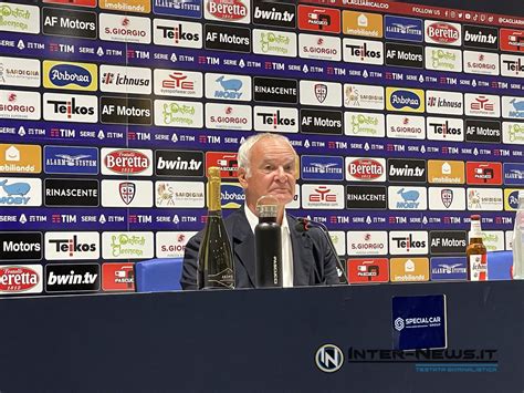 Inter Cagliari Definita La Conferenza Stampa Di Ranieri Data E Ora