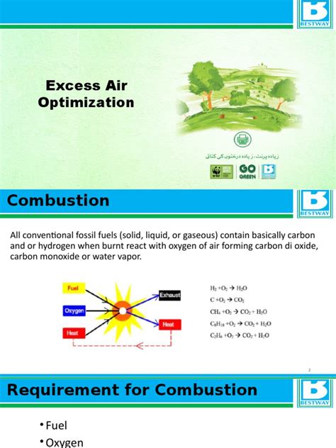 excess air optimization  combustion atmosphere  earth