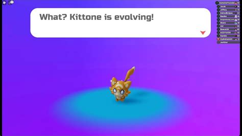 Gleaming Kittone Is Evolving Loomian Legacy Youtube