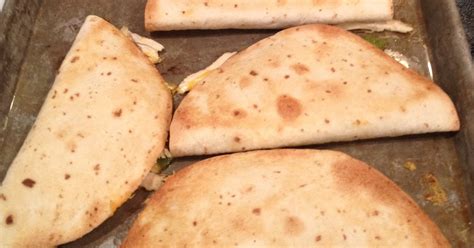 My Salty Kitchen: Oven Baked Chicken Quesadillas