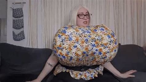 BBW Massive Inflated Breast Expansion Until She Pops HD Daisy Dax Clips Sale