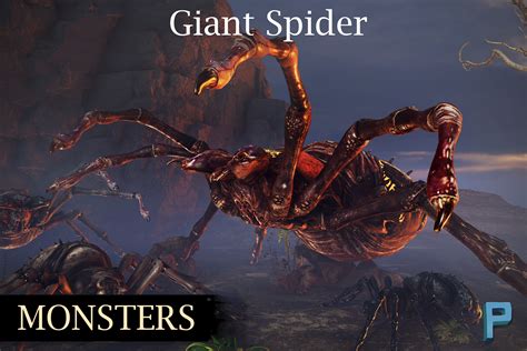 Monsters Giant Spider 3D Creatures Unity Asset Store