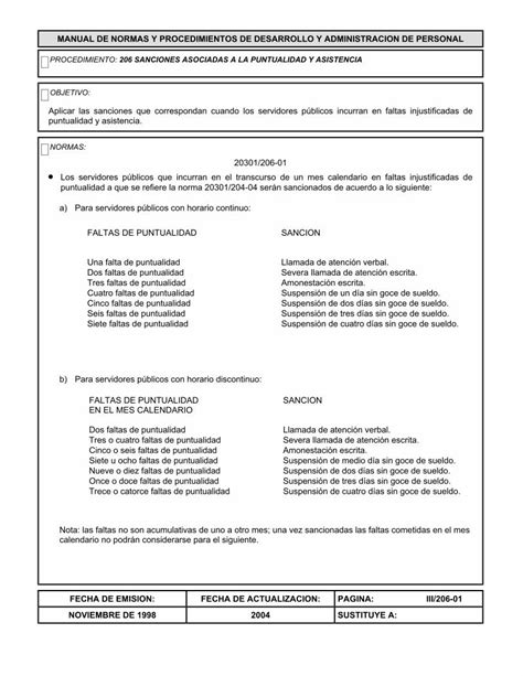 PDF MANUAL DE NORMAS Y PROCEDIMIENTOS DE PDF File20301 206 06 En