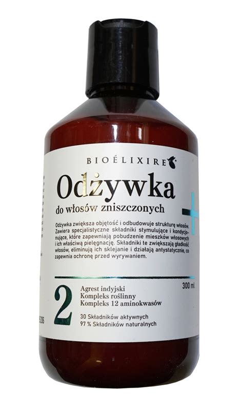 Odżywka do włosów zniszczonych Bioelixire Kompleks 12 aminokwasów 300