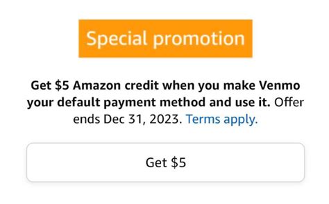 5 Amazon Credit When You Use Venmo