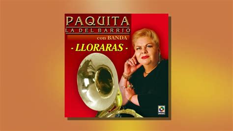 Paquita La Del Barrio Rata De Dos Patas Audio Oficial Youtube