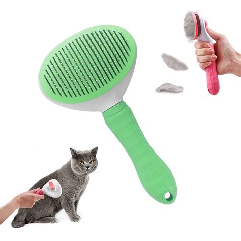 Cat Brush For Shedding Cat Brushes For Indoor Cats Cat Grooming Brush