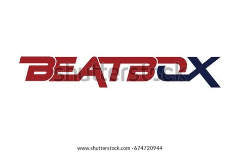 Beatbox Logo Vector Stock Vector Royalty Free 674720944 Shutterstock