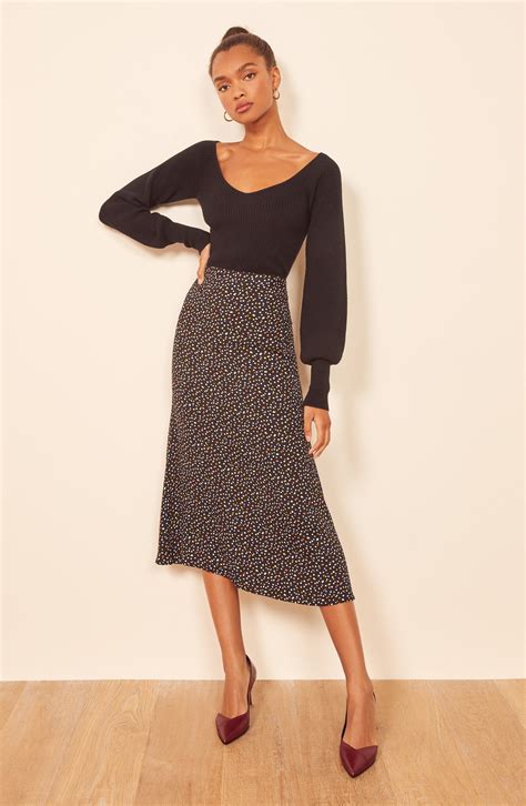 Reformation Bea Midi Skirt Nordstrom Rack