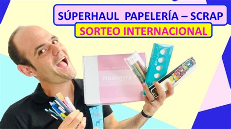 Compras SCRAP Y PAPELERIA BonitaREGRESO A CLASES Haul Stationerypal