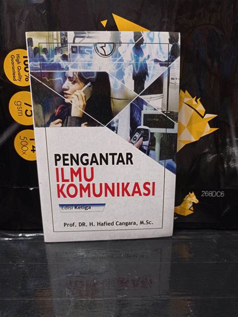 Buku Pengantar Ilmu Komunikasi Edisi By Prof Dr H Hafied Cangara