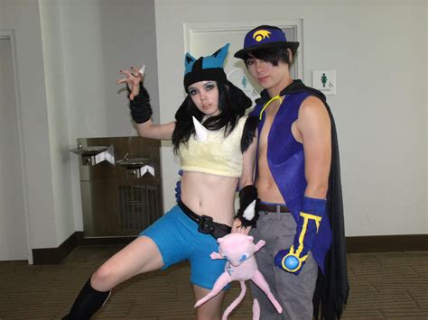 Lucario and Sir Aaron (w/Mew) by Moogleborg on DeviantArt