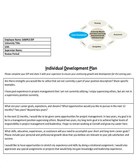 10 Inspiring Individual Development Plan Examples for Sales Managers ...