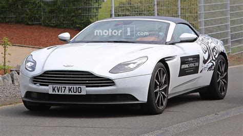 Aston Martin Db Volante Spied Again With Even Less Camo