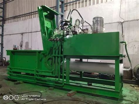 Mild Steel Hydraulic Light Scrap Balling Press Machine Semi Automatic