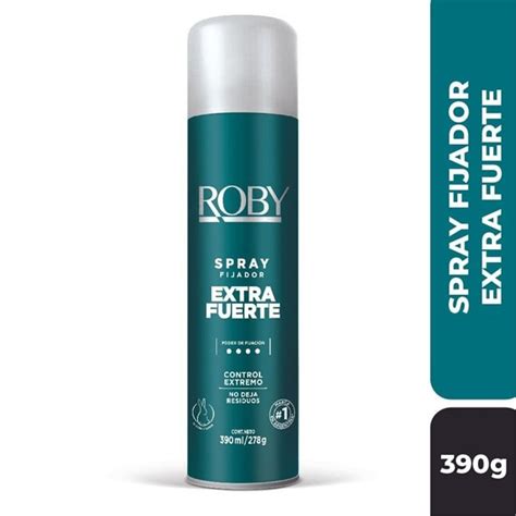 Roby Fijador En Spray Extra Fuerte Roby Geles Fijadores Farmacias Alfa