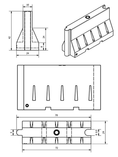 Guardian Jersey Barriers Ensure A Safe Worksite