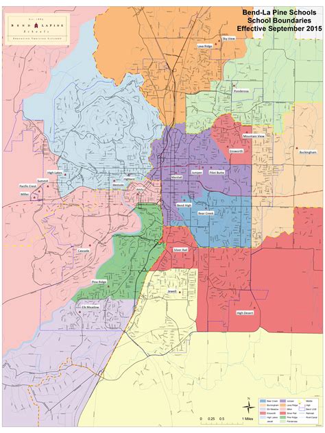 Bend La Pine Schools Attendance Areas