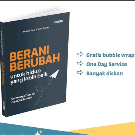 Jual Buku Motivasi Inspirasi Berani Berubah Untuk Hidup Yang Lebih Baik