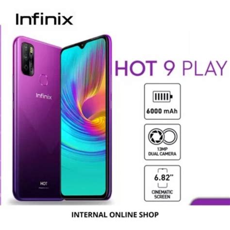 Jual Infinix Hot 9 Play Ram 2gb Rom 32gb Second Shopee Indonesia