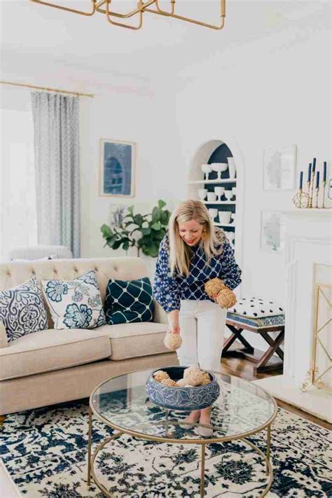 Navy Blue And White Living Room Decor | Cabinets Matttroy