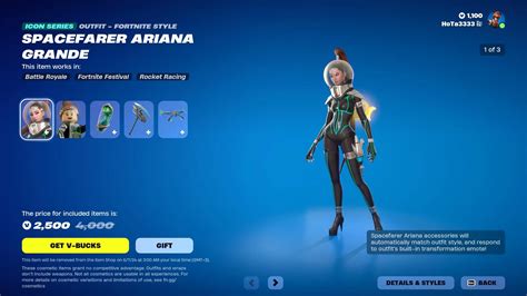 How To Get New Ariana Grande Bundle In Fortnite Chapter 5 Season 3