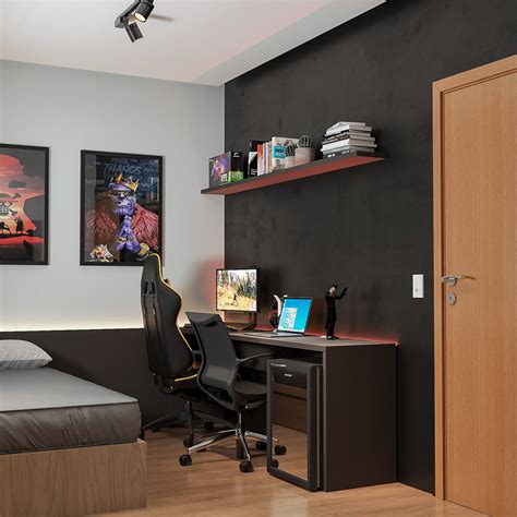 QUARTO GAMER CGI | Behance