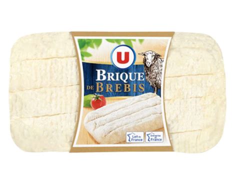 Brique de fromage au lait de brebis pasteurisé U 150 g La Belle