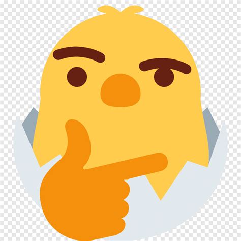 Arte Emoji Discord Emoticon Pensiero Emoji Emoji D Arte Becco Png