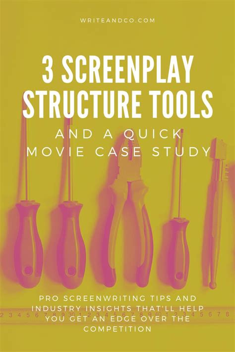 3 Screenplay Structure Tools | Screenwriting, Screenwriting tips ...