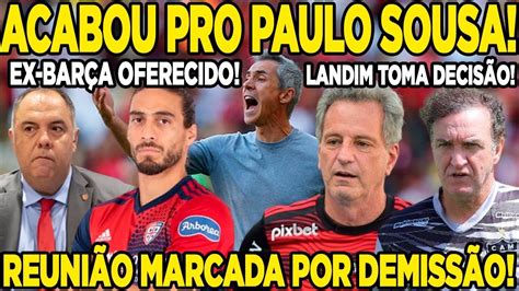 DECISÃO TOMADA ACABOU PARA PAULO SOUSA NO MENGAO QUEM ASSUME LATERAL