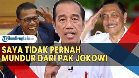 Ketika Jokowi Diserang Politisi Pdip Saya Tidak Pernah Mundur Dari Pak