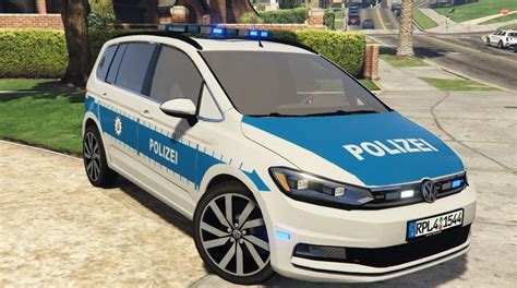 Vw Touran Polizei Rlp Skin Gta Mods