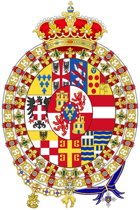 Coat of arms of the House of Bourbon-Parma : r/heraldry