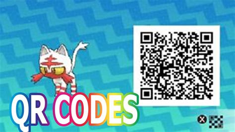 Qr Code Pokemon Ultra Soleil Et Ultra Lune Youtube