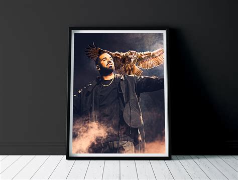 Drake Poster/ Drake Owl Poster/ Drake Print/ Drake Concert | Etsy