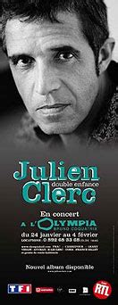 Les concerts de Julien Clerc Julien Clerc site animé par ses fans