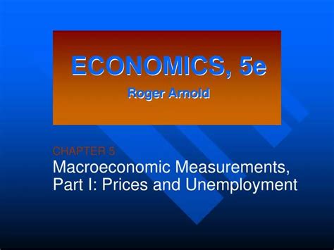 Ppt Chapter Macroeconomic Measurements Part I Prices And