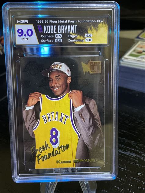 Fleer Metal Kobe Bryant Hga Rc Fresh Foundation Ebay