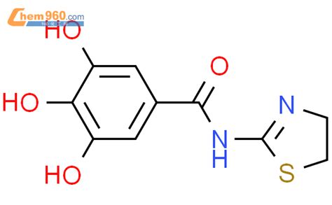 692752 51 5 9ci n 4 5 二氢 2 噻唑 3 4 5 三羟基 苯甲酰胺化学式结构式分子式mol 960化工网