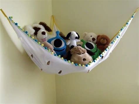 13 Ways To Store All Of The Kids' Stuffed Animals