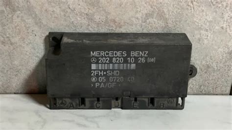 Original Mercedes Benz W W W Fensterheber Steuerger T