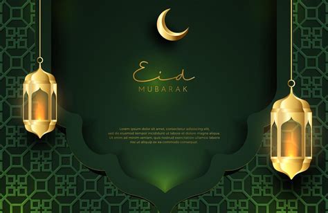 Details Eid Mubarak Green Background Abzlocal Mx