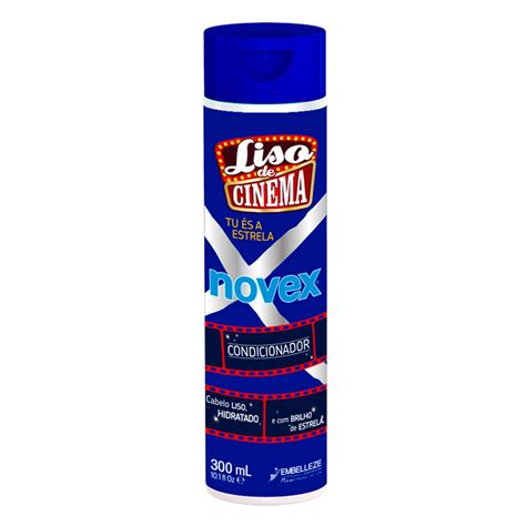 Novex Condicionador Liso De Cinema Ml Cabelo Liso