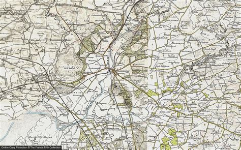 Historic Ordnance Survey Map of Longtown, 1901-1904